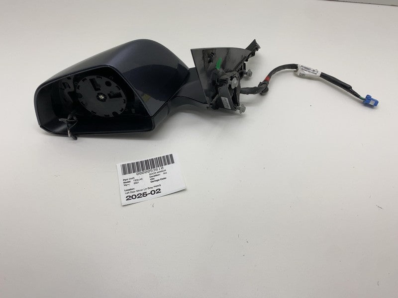 1592031-00-C 2021-2023 Tesla Model 3 Left Exterior Rear View Door Mirror (No Glass) Gray-PMNG