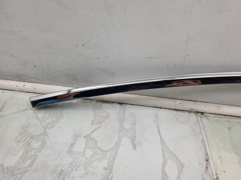 2018-2020 Tesla Model X Passenger Side Door Chrome Upper Molding Bright Right RH