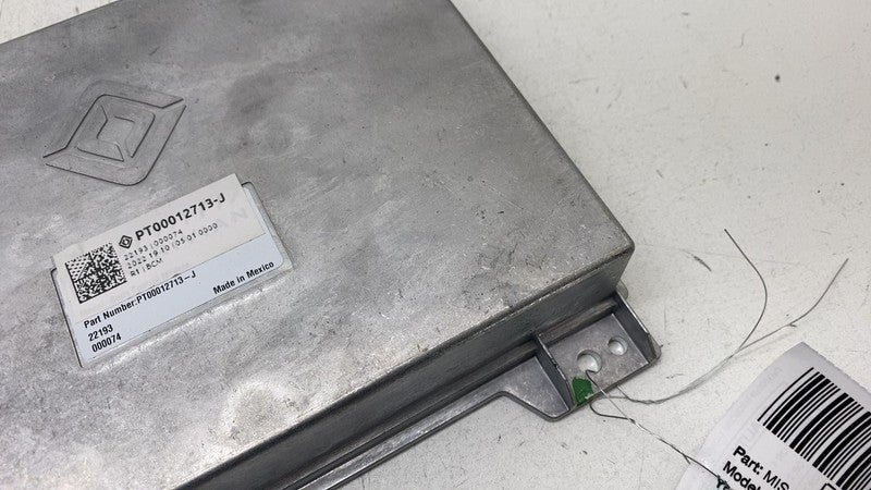 PT00012713J 2022 2023 2024 Rivian R1S R1T BCM Body Control Module Unit Assembly PT00012713-J