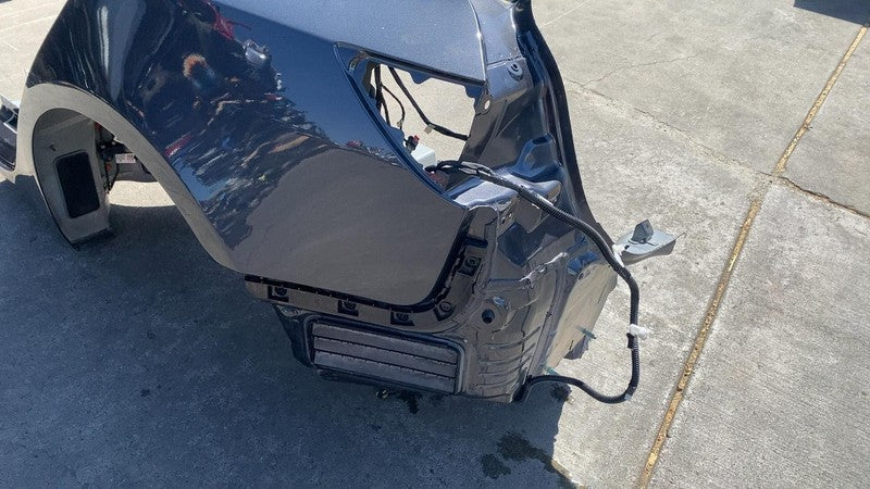 ⭕ 24-25 Model 3 Rear Driver Side Quarter Panel Structure Cutout Left Gray - PN01