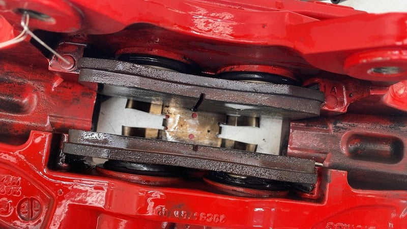 ⭕ 2017-2023 Tesla Model 3 Front Driver Side Performance Brake Caliper Red Left