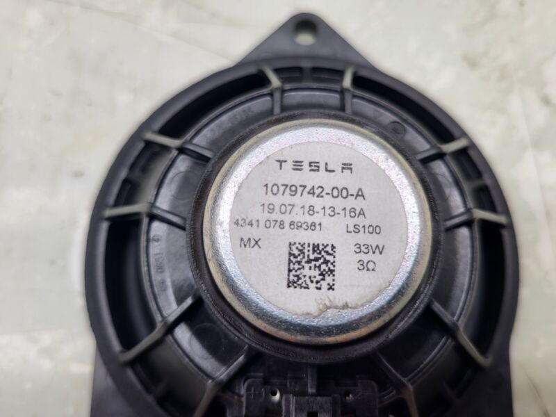 2017-2023 Tesla Model S X 3 Y Audio System Speaker Full Range 100MM 1079742-00-A