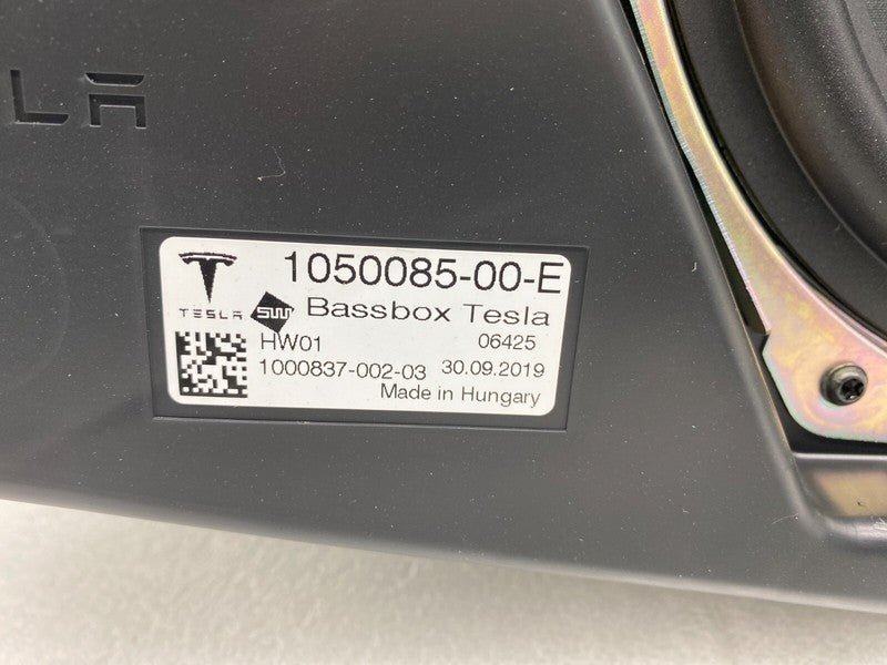 105008500E ⭕ 2016-2020 Model X Premium Subwoofer Bassbox Audio Speaker Woofer 1050085-00-E