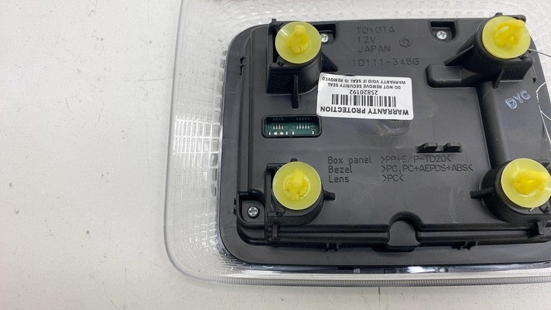 1D111-345G ⭕ 2023 2024 2025 Toyota Prius Overhead Console Dome Light Lamp OEM 1D111-345G
