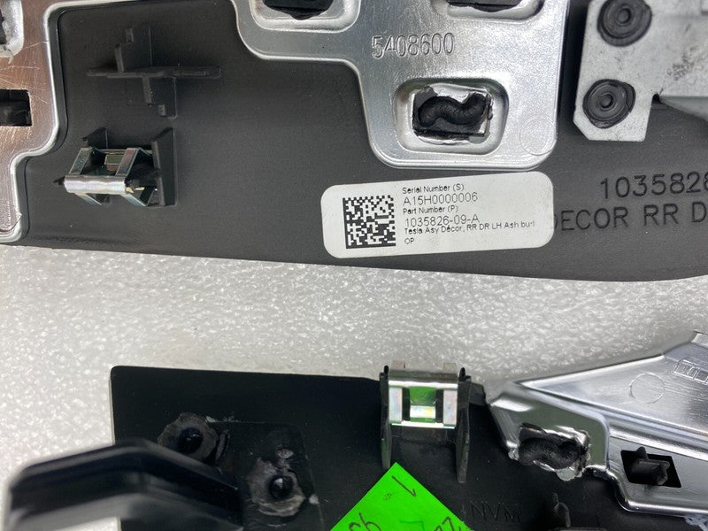 ⭕2016-2020 Tesla Model X SET of Front & Rear Left & Right Door Molding