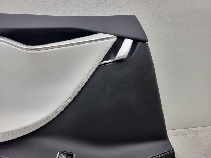 ⭕ 2012-2015 Tesla Model S MS Rear Left Interior Door Panel Trim Card Cover LH