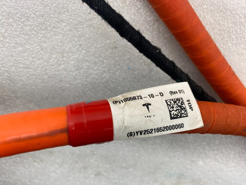 ⭕ 16-20 Tesla Model S HV Cable Onboard Charger & Port Inlet Socket 105