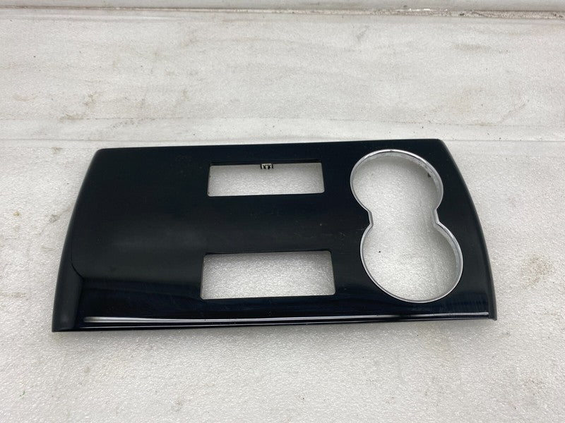 ⭕ 2012-2020 Tesla Model S Center Console Cupholder Decor Trim Cover Piano Black