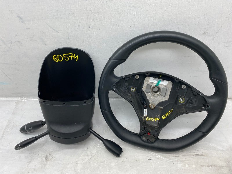 1036774-00-C ⭕12-20 Model S X Steering Wheel Leather w/ Wiper Turn Signal Switch 1036774-00-D
