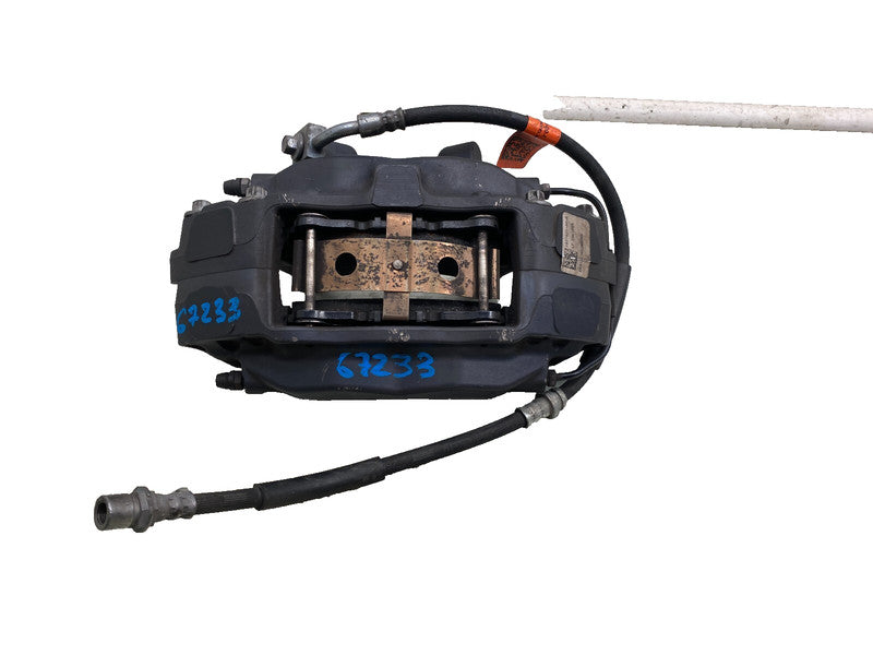 102762100A ⭕ 2016-2020 Tesla Model X Front Left Brake Caliper w/ Line Hose LH 1027621-00-A