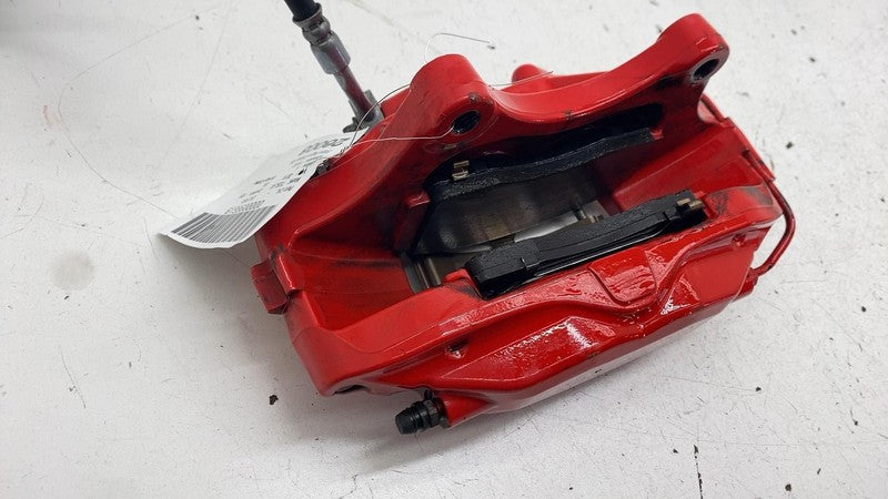 ⭕2016-2020 Tesla Model X Front Caliper w/ Brake Hose Line Right Red 10