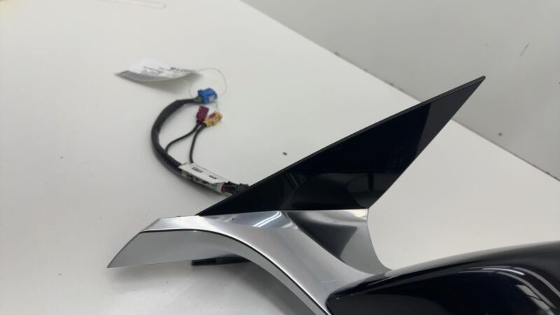 1110777-98-H ⭕17-20 Tesla Model 3 Left Exterior Rear View Door Mirror Black PBSB 1110777-98-H