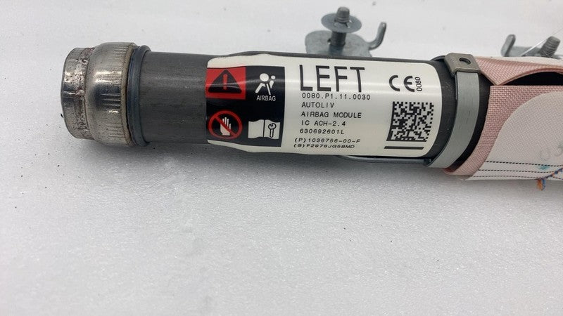 1036756-00-F ⭕16-23 Model X Front Driver 1st Row Roof Curtain Airbag Module Left 1036756-00-F