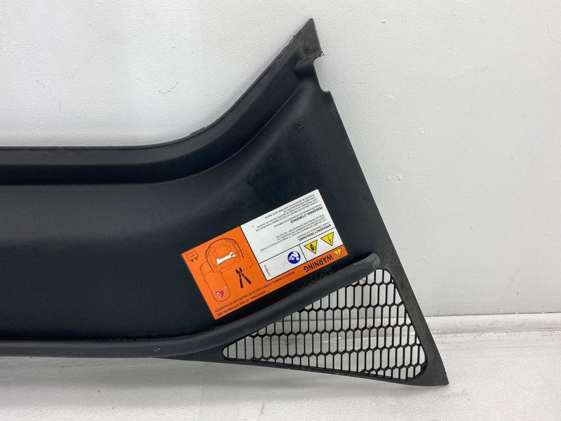 100632900E 12-15 Model S Rear Under Hood Apron Windshield Cowl Vent Cover Trim 1006329-00-E