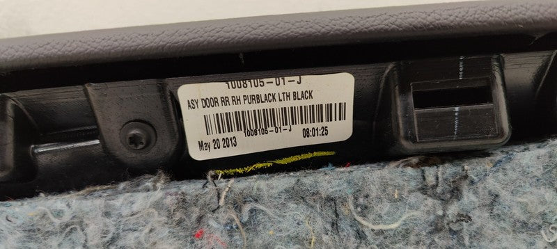 1008105 01 J ⭕12-20 Tesla Model S Rear Right Interior Door Panel Trim Card Cover 1008105-01-J