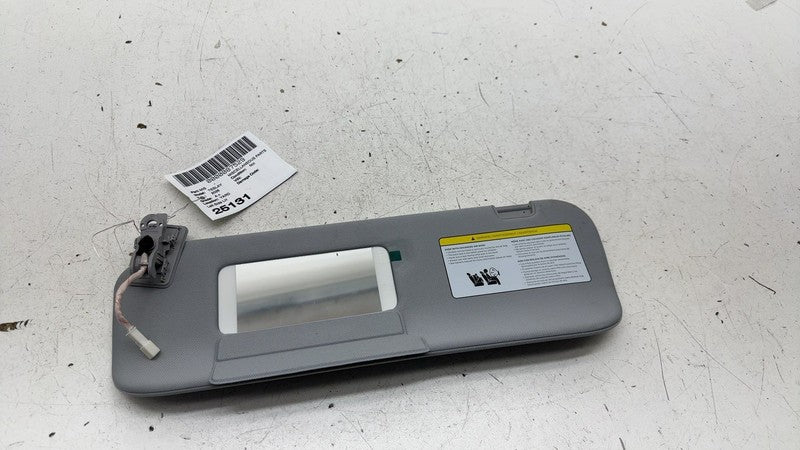 ⭕ 25-26 Tesla Model Y Front Driver Side Windshield Sunvisor Gray Sun V