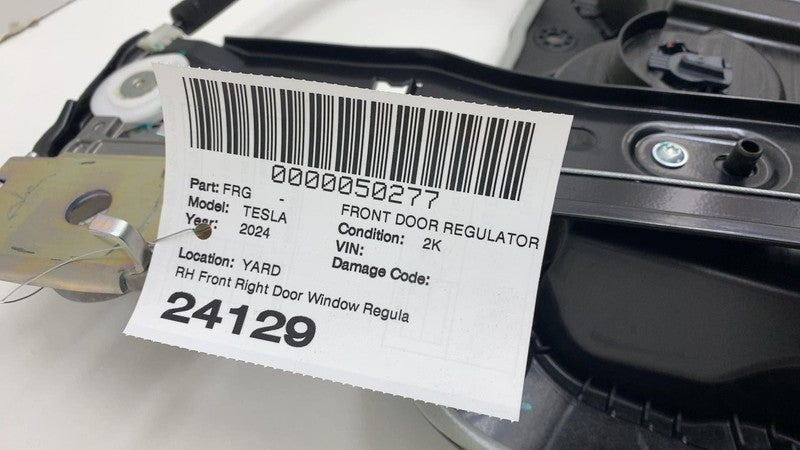 2024 2025 Tesla Cybertruck Front Passenger Door Window Regulator w/ Mo