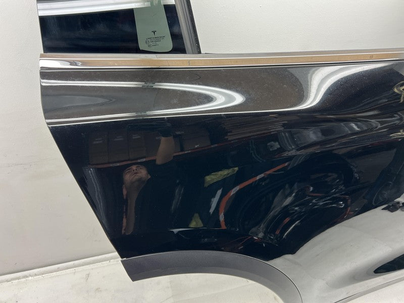 ⭕ 2016-2024 Tesla Model X Rear Right Falcon Door Panel Black PBSB 1028