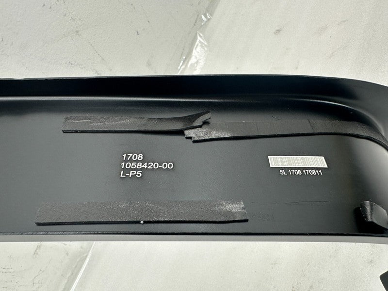 1058420-00 ⭕ 16-20 Model X Rear Driver Left Door Sill Jam Bracket Trim Molding LH 1058420
