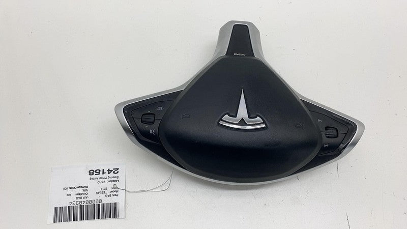 1023381-01-A ⭕ 12-15 Model S MS Steering Wheel Airbag w/ Control Switch & Bezel 1023381-01-A