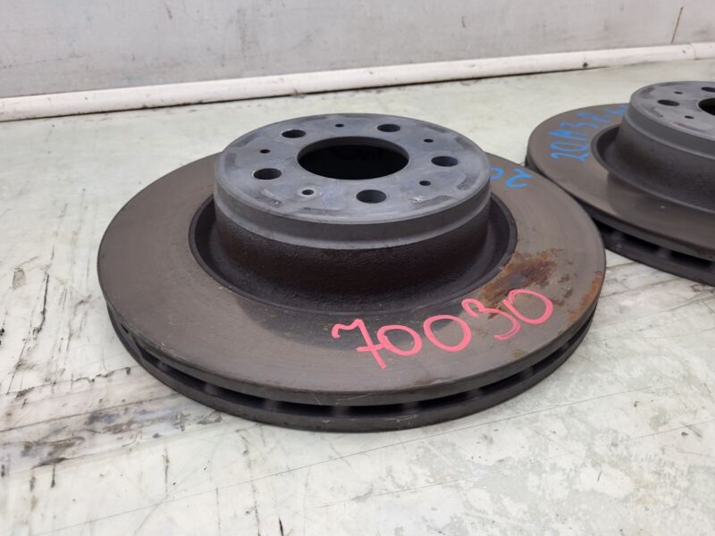 Does Not Apply 2017-2023 Tesla Model 3 M3 Front PAIR Left & Right Brake Disc Rotor Assembly OEM