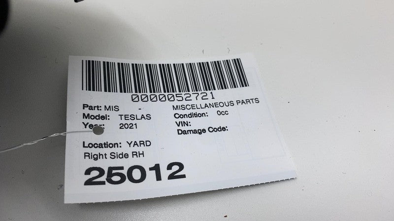 160653700B 2021-2024 Tesla Model S Passenger Soft Trim Trunk Bracket Right RH 1606537-00-B