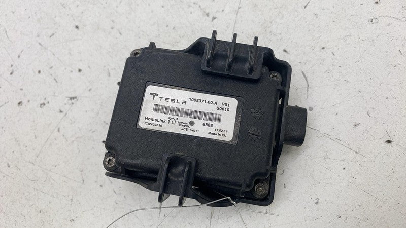 100537100A 12-20 Model S X Homelink Computer Garage Door Opener Control Module 1005371-00-A