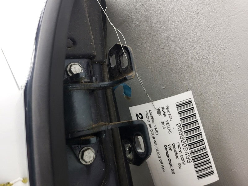 1002101-00-C ⭕ 2012-2015 Tesla Model S Front Passenger Side Door Shell Panel Right Assembly