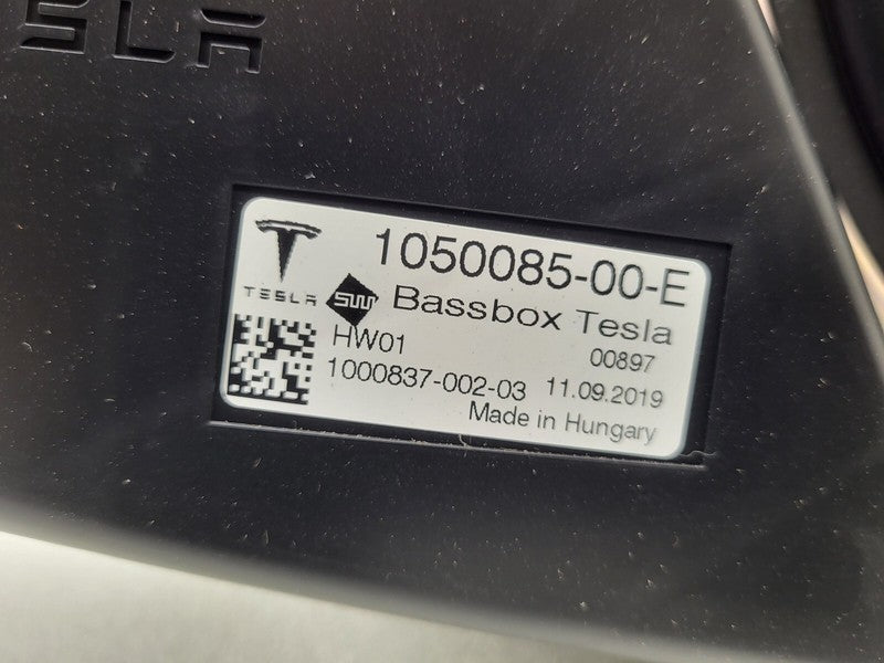105008500E ⭕16-20 Tesla Model X Premium Subwoofer Bassbox Audio Speaker Woofer 1050085-00-E