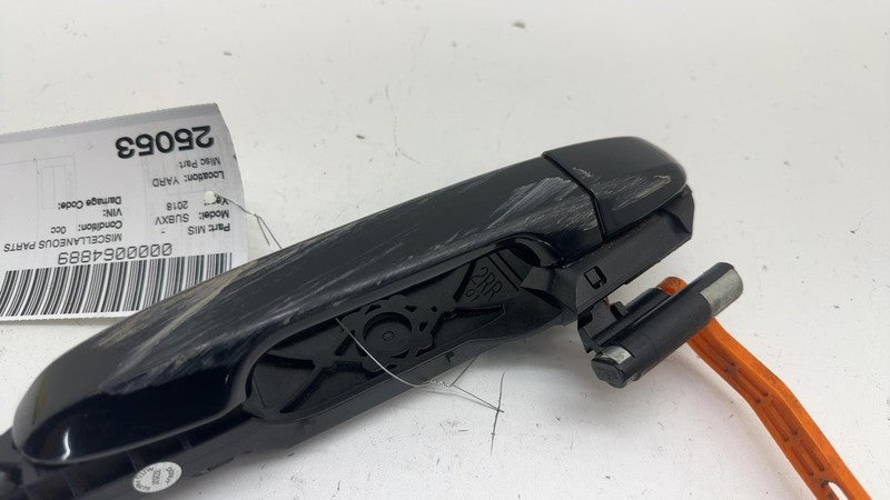 ⭕ 2018 Subaru Crosstrek Passenger Exterior Door Handle Right Side Black - D4S