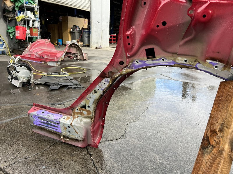 ⭕ 2020-2023 Tesla Model Y Rear Right Quarter Panel Structural Cutout RH Red PPMR