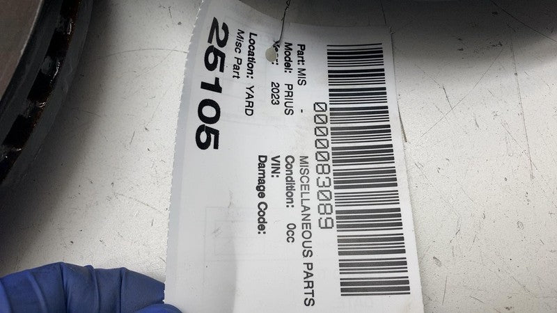 ⭕ 2023-2024 Toyota Prius Front & Rear Left & Right Brake Disc Rotor Assembly