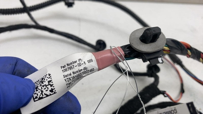 2017-2019 Tesla Model 3 M3 Front Driver Side Door Wiring Harness Cable