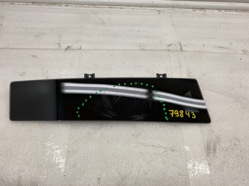 104135700C 2016-2020 Tesla Model X MX Rear Driver Side Exterior Door Glass Pillar Left OEM