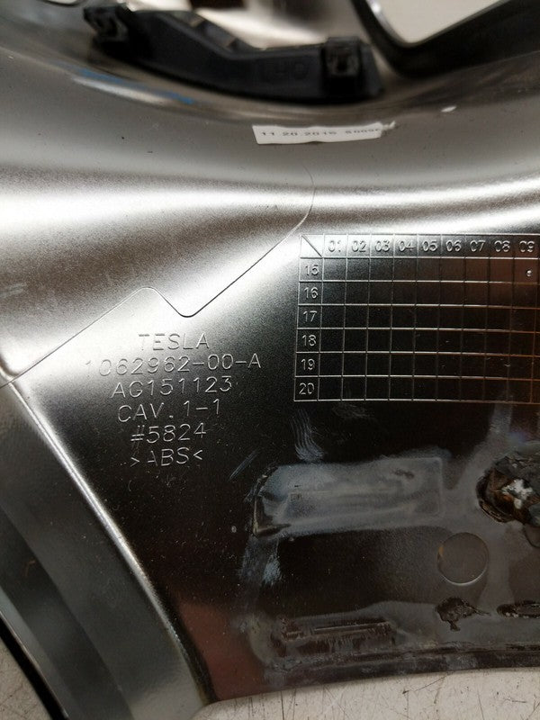 ⭕16-25 Model X Rear Left 2nd Row Seat Outer Monopost Outboard Cover 10