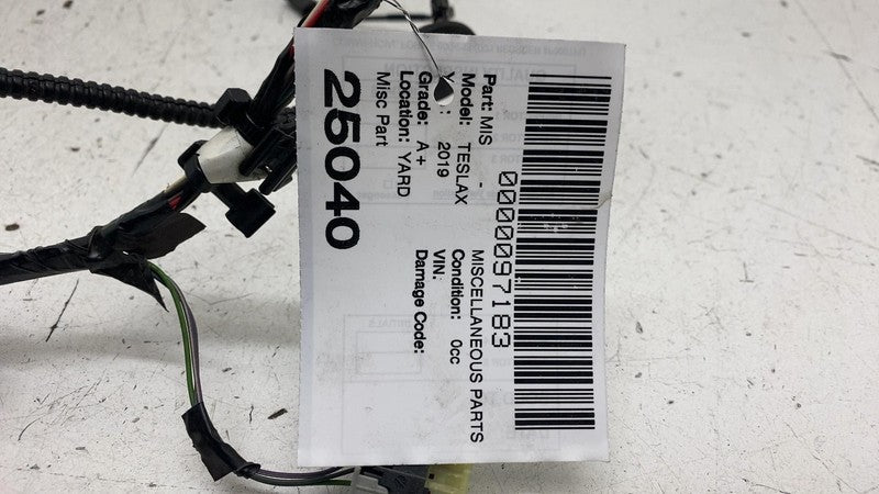 ⭕ 2016-2020 Tesla Model X Front End Wiring Harness Cable Wire Loom 203