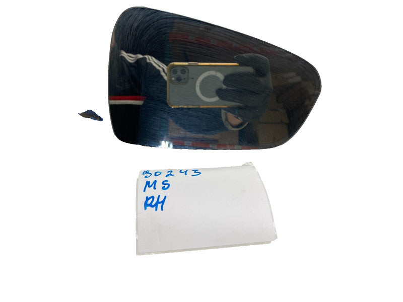1668-1000 ⭕ 2012-2020 Tesla Model S Driver Exterior Door Mirror Glass Auto Dim Heated Left