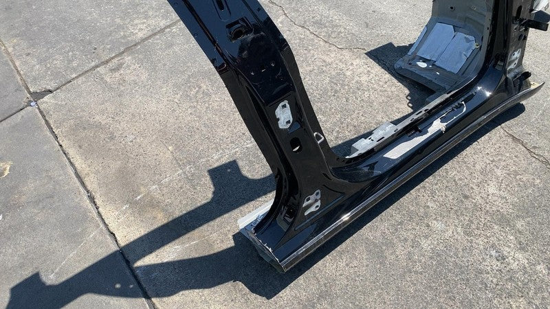 ⭕ 24-25 Model 3 Front Right A + B Pillar Structural Frame Horn Cut Black - PBSB