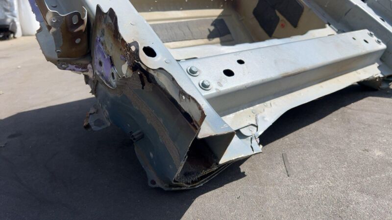 ⭕ 2017-2023 Tesla Model 3 Rear Tail Panel Bucket + Upper & Lower Rail Structural