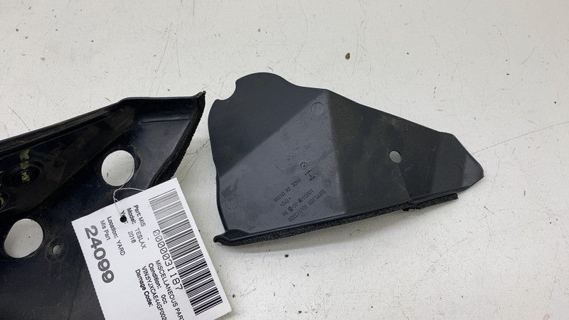 ⭕ 2016-2020 Tesla Model X Spoiler Water Catch Basin & Cover w/ Drain T