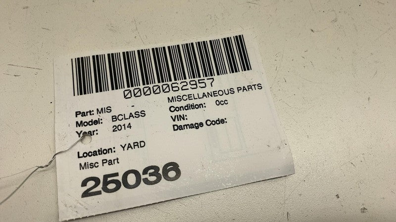 A1728270011 ⭕14-15 Mercedes-Benz B Electric Drive Shark Fin Roof Mounted Antenna A1728270011