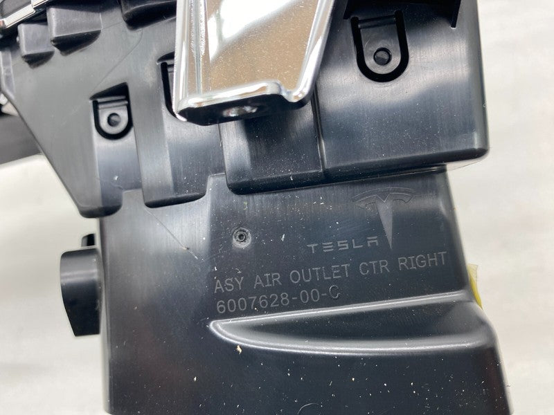 100783400C ⭕2012-2015 Tesla Model S MS SET of Dash A/C Air Vent Outlet Dashboard Trim Panel