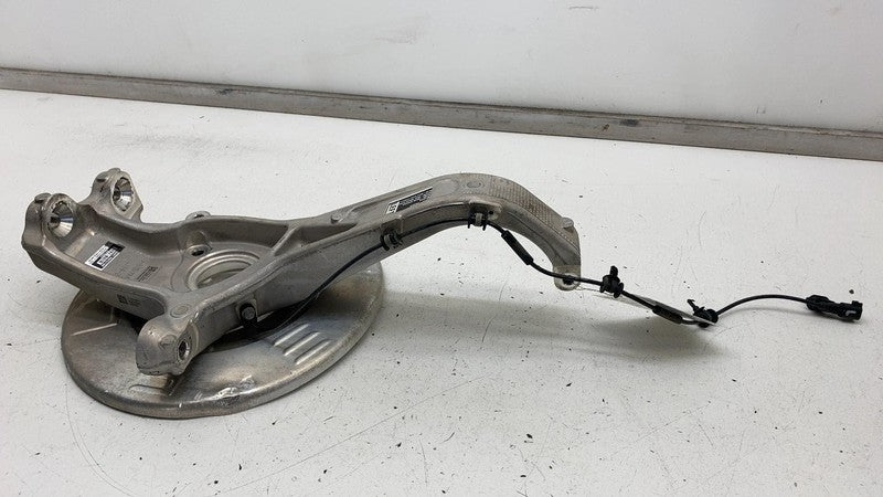 ⭕ 17-23 Model 3 Front Left Spindle Knuckle ABS Sensor & Shield RWD 104
