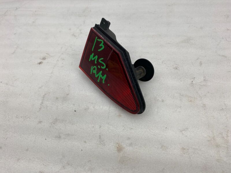 Does Not Apply 2012-2023 Tesla Model S X Rear Passenger Side Charge Door Reflector Right RH OEM