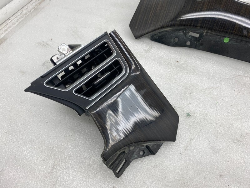 100451807F ⭕12-15 Model S SET of Dash A/C Air Vent Outlet Dashboard Trim Panel 1004518-07-F
