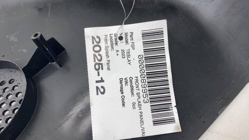 ⭕ 20-24 Tesla Model Y MY Front Bumper Lower Undertray Splash Shield 16