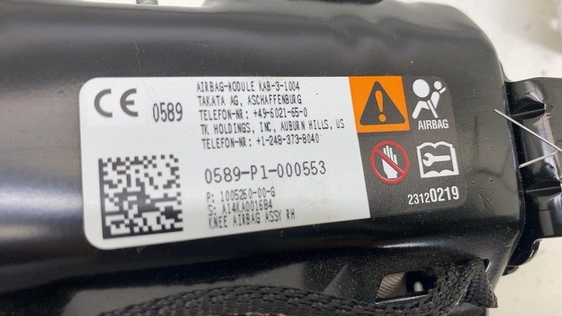 ⭕ 2012-2015 Tesla Model S MS Passenger, Driver Knee Airbag LH & RH 100