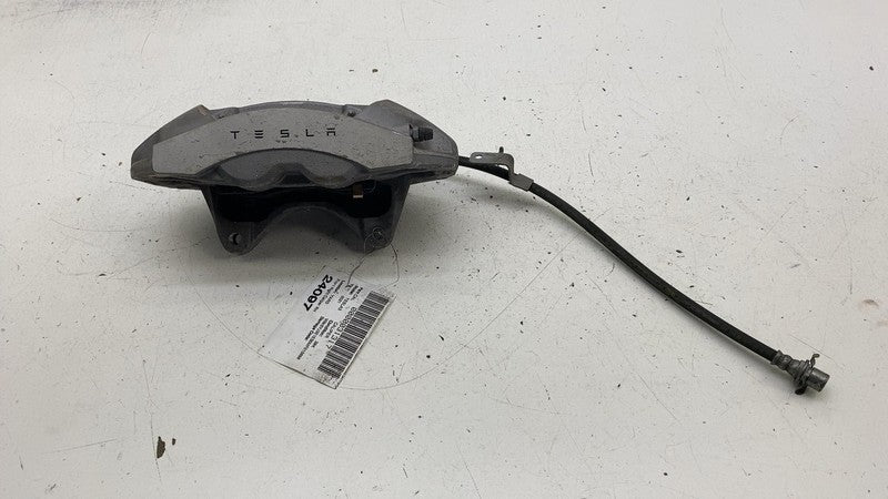 104462200E 2017-2023 Tesla Model 3 Front Side Caliper w/ Brake Hose Line Right 1044622-00-E