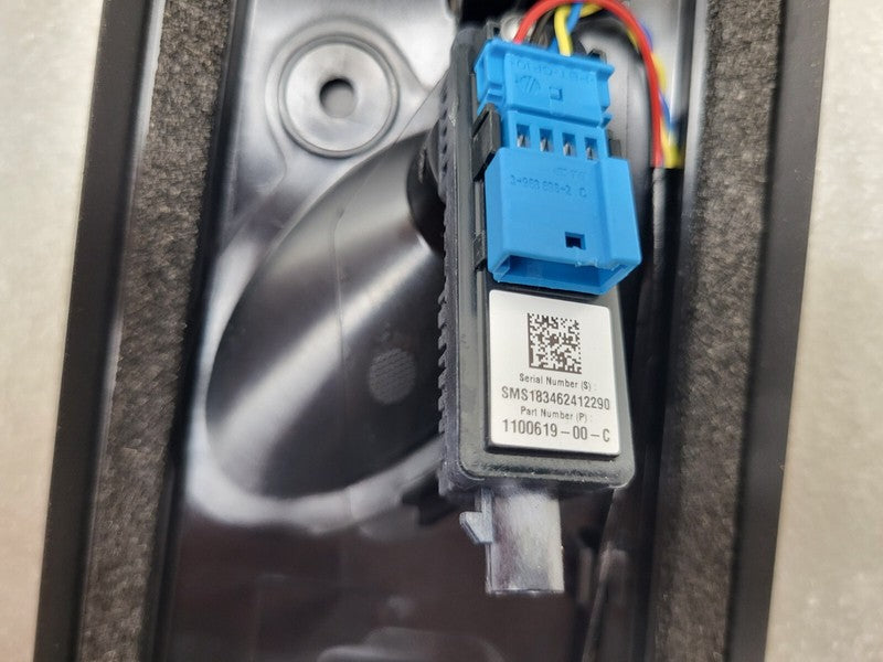 1100619-00-C ⭕17-20 Model 3 Right B-Pillar Applique Glass Trim Molding w/ Camera 1100619-00-C