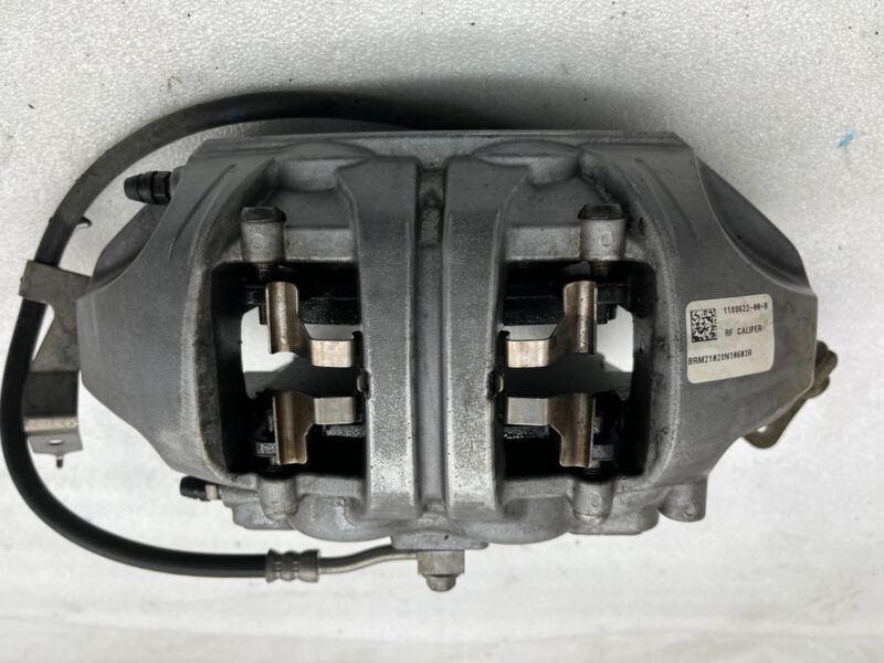 1188622 00 B 2020-2024 Tesla Model Y MY Front Passenger Side Caliper w/ Brake Line Right RH